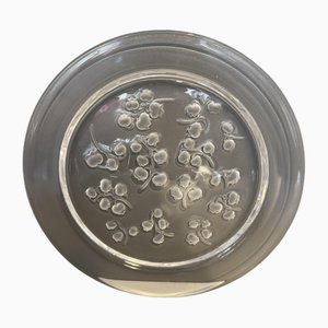 Dekorativer Teller von René Lalique für Lalique, 1990er