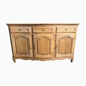 French Oak Serpentine Sideboard, 1920s