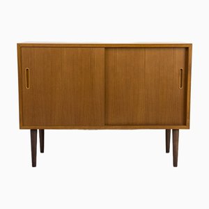Enfilade en Teck par Carlo Jensen pour Hundevad & Co., Danemark, 1960s