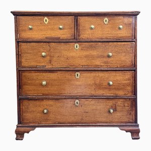 Commode Géorgienne avec Poignées en Métal