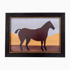 Matt Rix, Naive Style Prize Bay Mare, Print, Framed