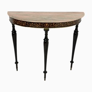 Kleiner Mid-Century Modern Italienischer Konsolentisch im Stil von P. Buffa, 1950er