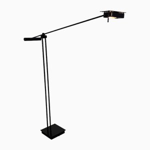 Italian Black Samurai Floor Lamp by Shigeaki Asahari for Stilnovo, 1980s