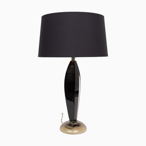 Murano Glass Table Lamp by Flavio Poli for Seguso, 1960s