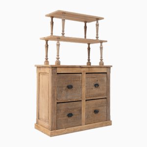 Vintage Display Cabinet with Drawers, 1920