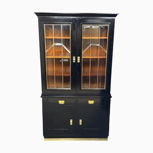 Antique Art Nouveau Bookcase, 1890s