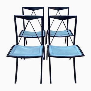 Cattelan zugeschriebene Bella Klappstühle, 1980er, 4er Set