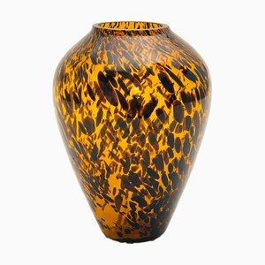 Speckled Blown Glass Vase, 1970s
