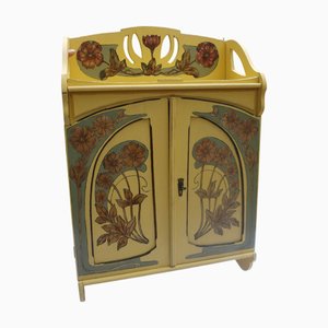 Mobiletto antico Art Nouveau, fine XIX secolo