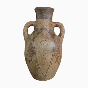 Moroccan Berber Terracotta Water Vase, 1980