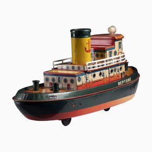 Blechspielzeug Schlepper, Japan, 1960er