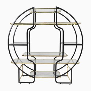 Hollywood Regency Etagere Shelf, 1970s