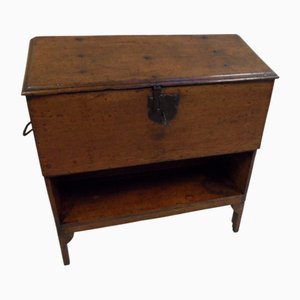 Cajonera holandesa antigua de roble, década de 1700