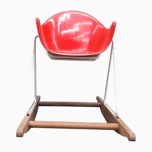 Children's Rocking Chair by Walter Papst for Wilkhahn, 1950s