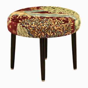 Round Stool in Oak, 1960s