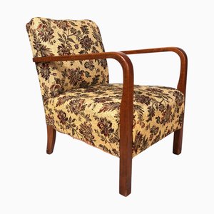 Vintage Art Deco Lounge Chair, 1930