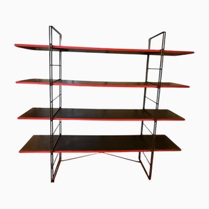 Black and Red Enetri Shelf by Niels Gammelgaard for Ikea, 1980s