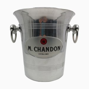 Französischer Champagnerkühler aus Aluminium von Moët & Chandon