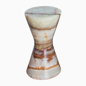 Comodino in onice e marmo di Forzini