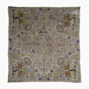 Handgenähter Vintage Stoffmuster mit Stickerei, 1920er