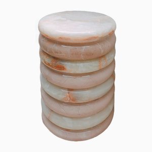 Onyx and Marble Side Table by Forzini