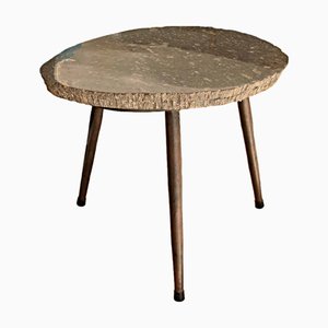 Mesa de centro de mármol marrón de Forzini