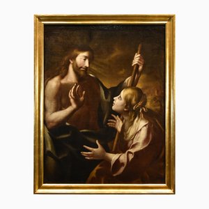 Entourage de Carlo Cignani, Noli Me Tangere, 1700, Huile sur Toile