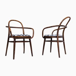 No. 615 Bentwood Armchairs by Radomír Hofman for Ton, 1960s, Set of 2