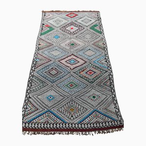 Vintage Moroccan Berber Kilim Rug in Wool, 1980