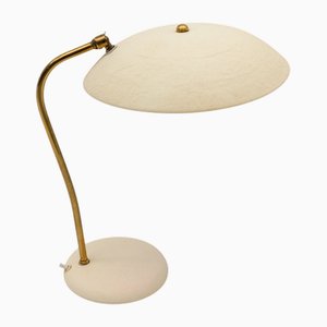 Lampada da tavolo Mid-Century moderna in ottone, anni '50