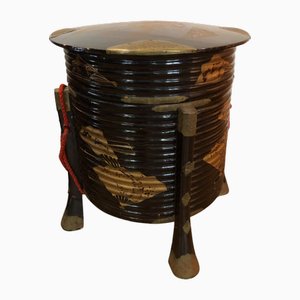Antique Lacquered Wooden Hokai Box, 1830