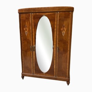 Armoire Vintage avec Miroir, 1930