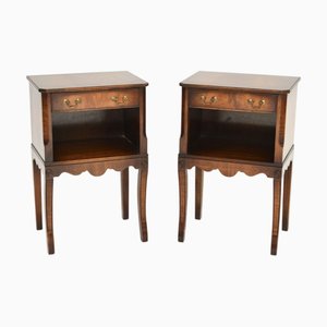 Vintage Nachttische im georgianischen Stil, 1950, 2er Set