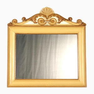 Miroir en Bois Laqué Sculpté, Italie