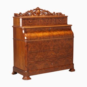 Secreter Biedermeier austriaco de caoba