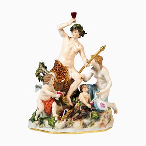 Große Bacchanal Gruppe von Leuteritz für Meissen, 1860