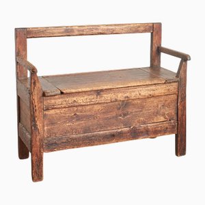 Panca portaoggetti francese Hall Settle