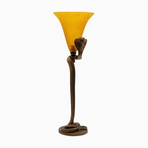 Lámpara de mesa de Daum, 1960