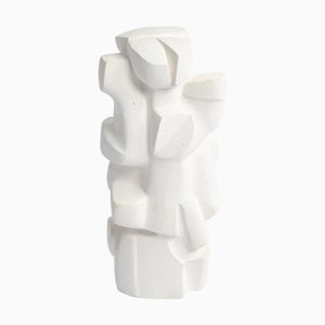 Sculpture Abstraite en Plâtre par Jan Keustermans, Plâtre