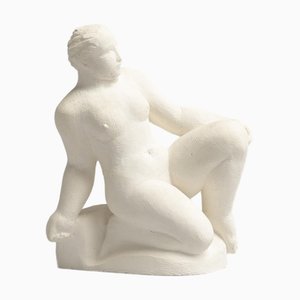 Abstract Plaster Sculpture by Jan Keustermans, 1990s