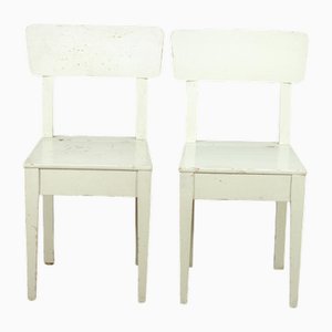 Green Kitchen Storage Chairs, 1930s