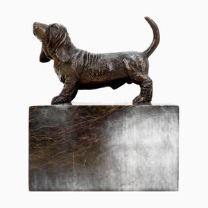 English Basset Hound Figurine