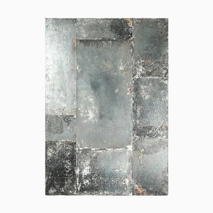 Miroir Petit Format en Verre Oxydé, 1950s