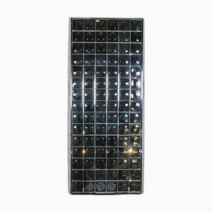 Faceted Glass Wall Mirror, 1970s