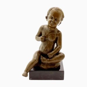 Bronze Sculpture of Little Boy, 1910