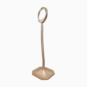 Art Deco Desk Top Magnifying Glass in Chrome, 1930