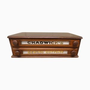 Vintage Haberdashery Display Case, 1920