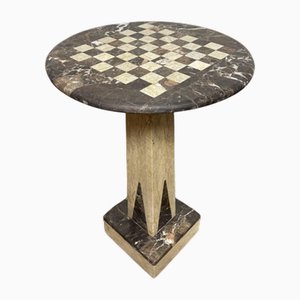 Table d'Échecs en Marbre