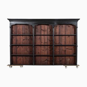 19th Century Monumental Ebonised Pine Dresser, 1880s
