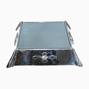 Art Deco Silver Plate Cake Stand, 1920